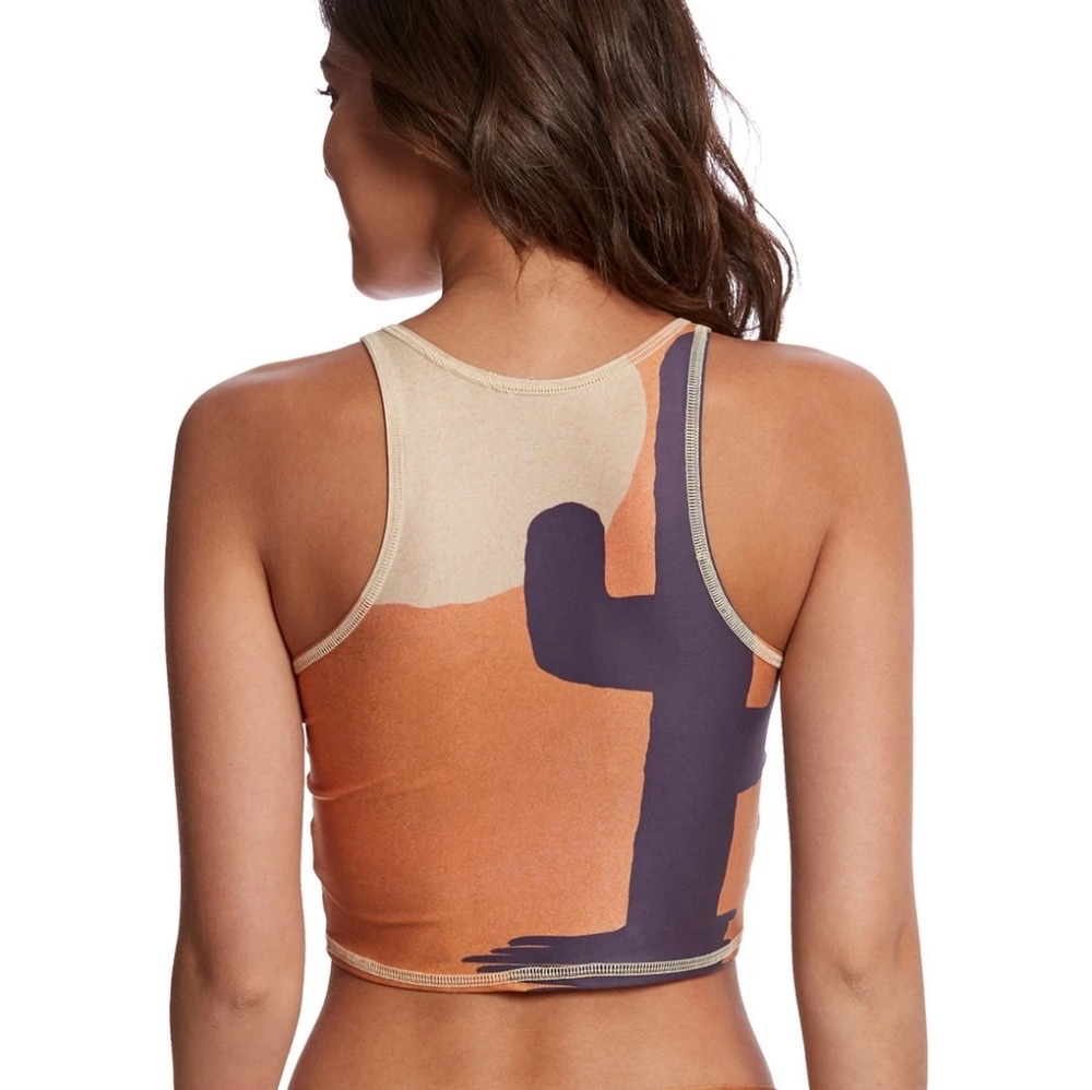 NWOT Teeki Coyote Moon Dusk Mermaid Crop Top